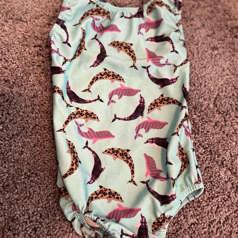 Dolphin Gymnastics Leotard